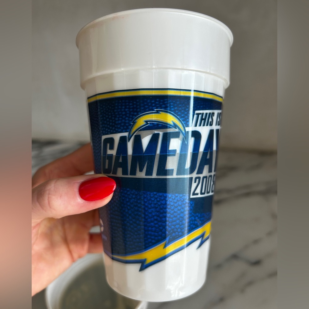 ⚡️San Diego Chargers 2008 NFL Gameday Cups - Picture 3 of 6